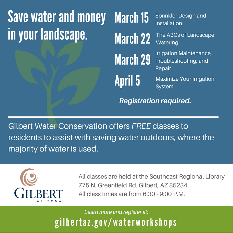 Gilbert Landscape Workshops