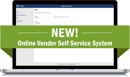 New! Online Vendor Self Service System