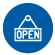 Open Sign Icon