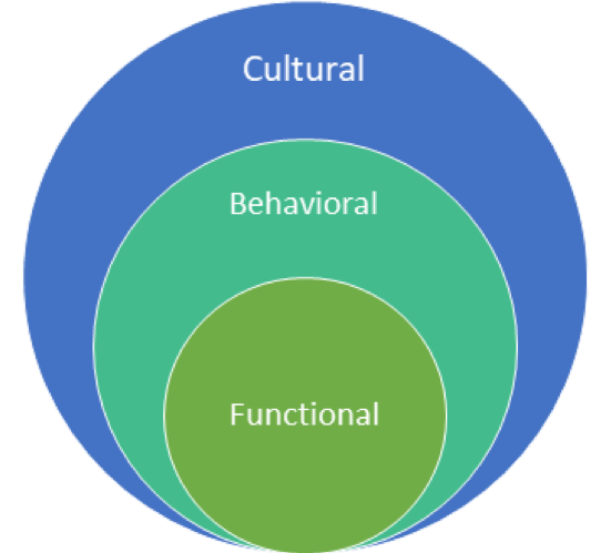 Cultural, Behavioral and Functional Graphic