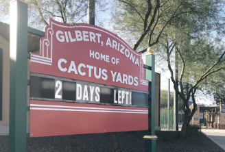 Cactus Yards Front Sign