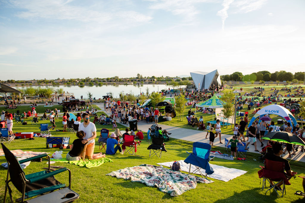 Gilbert Regional Park Fourth of July Event