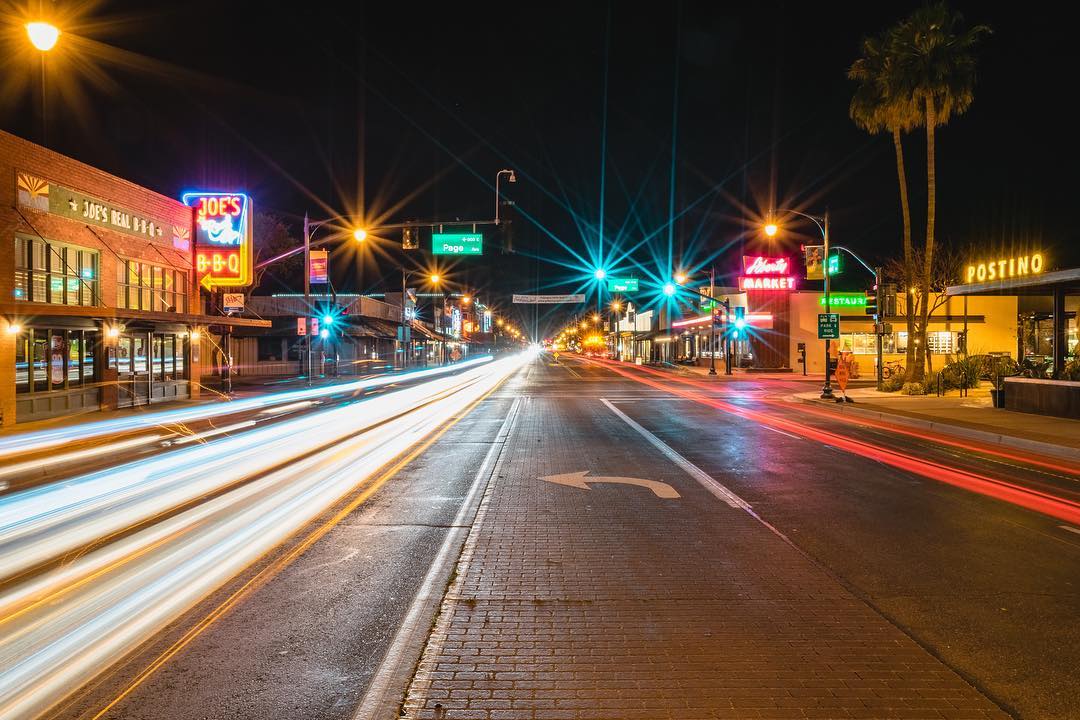 Downtown Gilbert Best Neon-Lighted