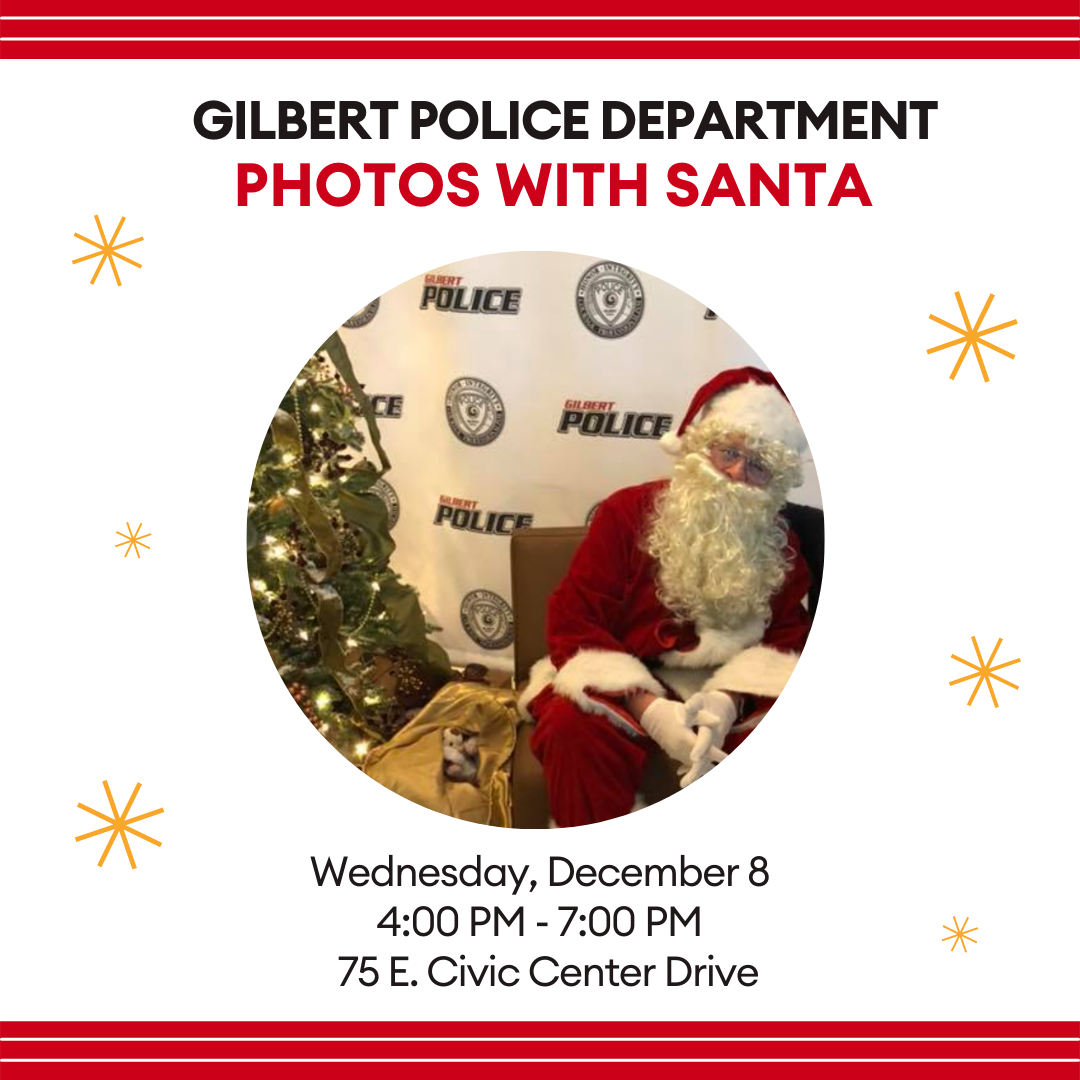 Graphic advertising photos with Santa on December 8