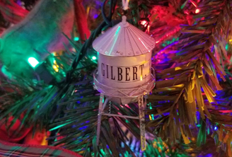 Gilbert Water Tower Ornament