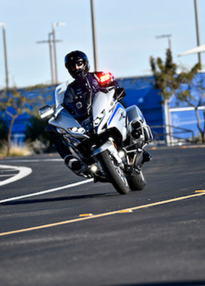 Photo of a GPD motor officer