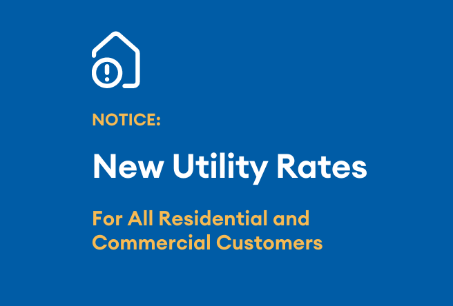 Utility Rate Changes 2022 - Larger