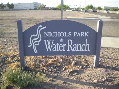 nicols park sign