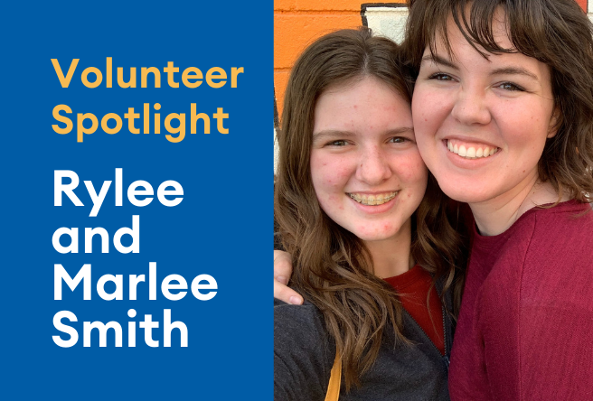 Volunteer Spotlight: Rylee and Marlee Smith