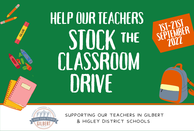 Stock the Classroom Drive - News Item