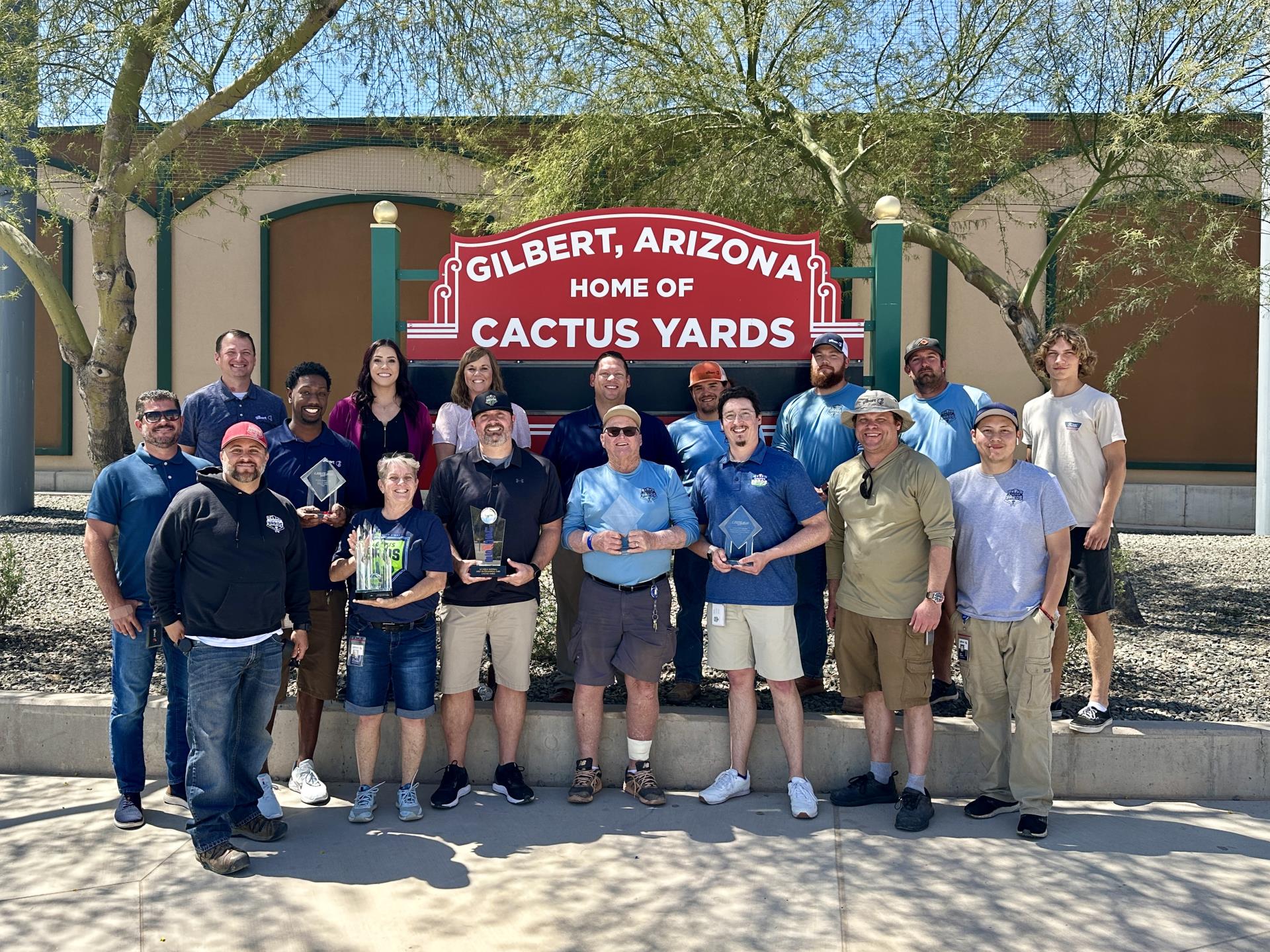 A photo of the staff at Cactus Yards