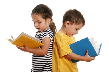 children-reading-book