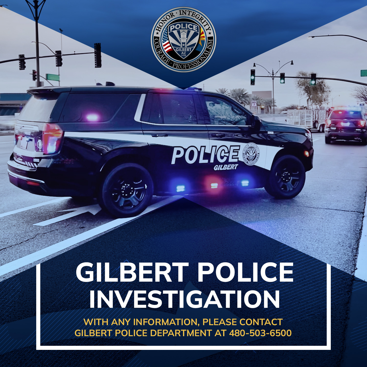 Gilbert Police Department Investigation