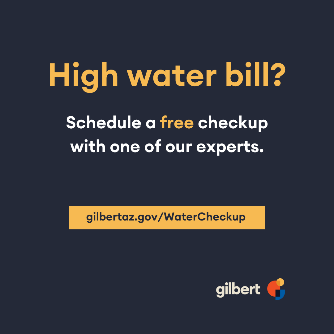 High water bill? Schedule a free checkup with one of our experts.