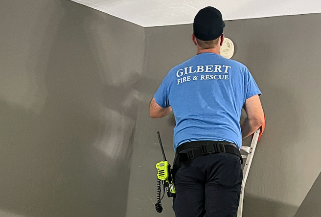 Gilbert Launches Smoke Detector Service