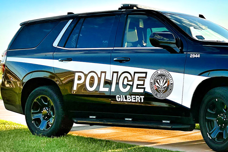 Gilbert Police Department Patrol Tahoe