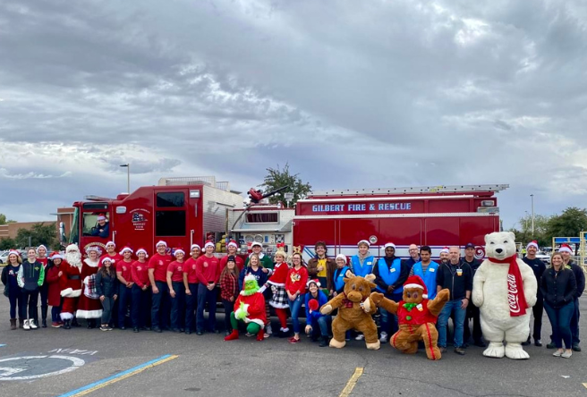 Fire Truck Rides With Santa