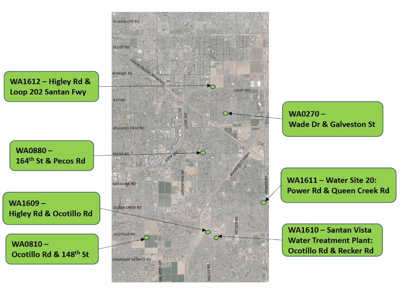 Map of EN2301 Project Area