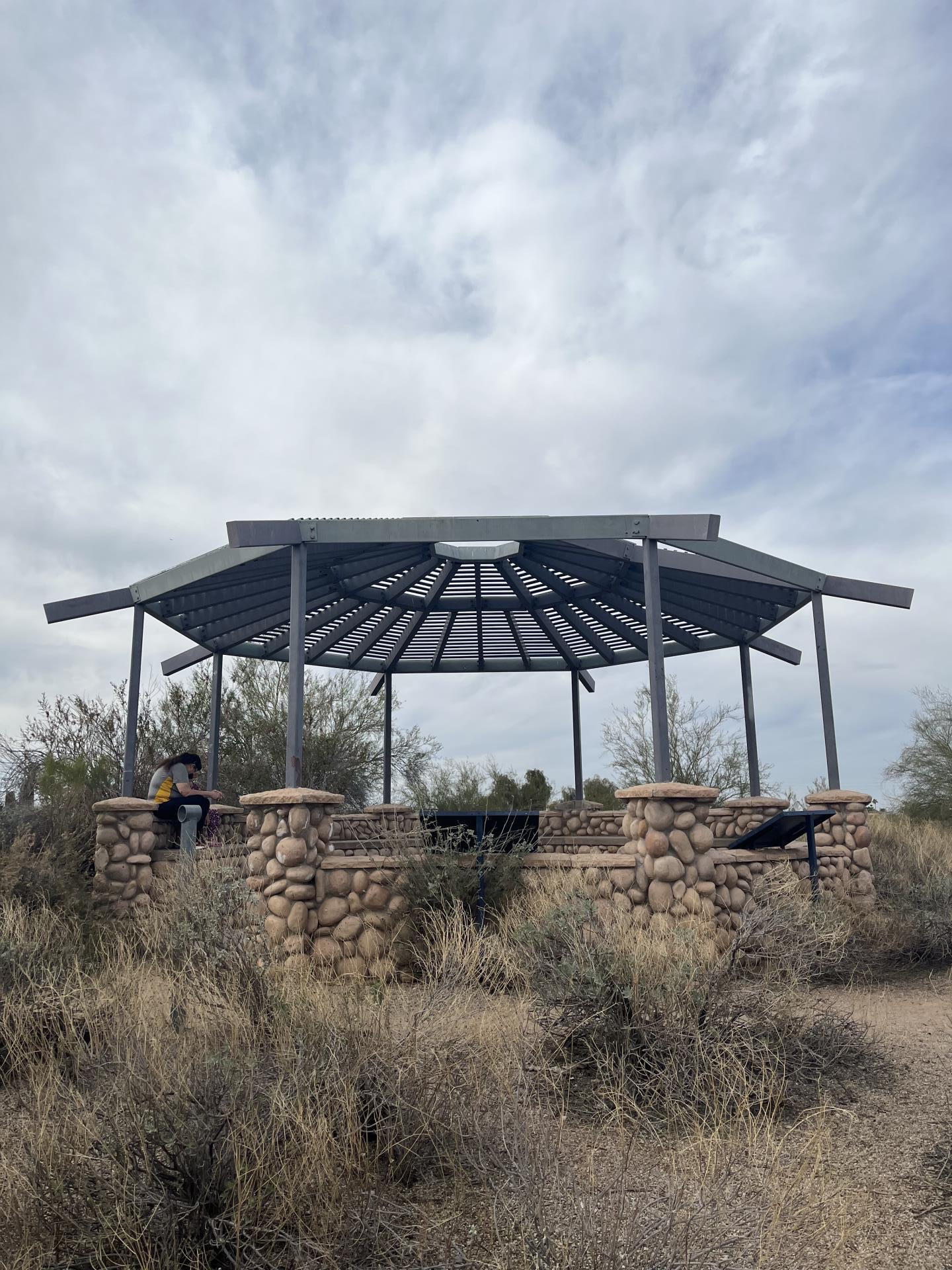 The Pavilion at the Riparian Preserve