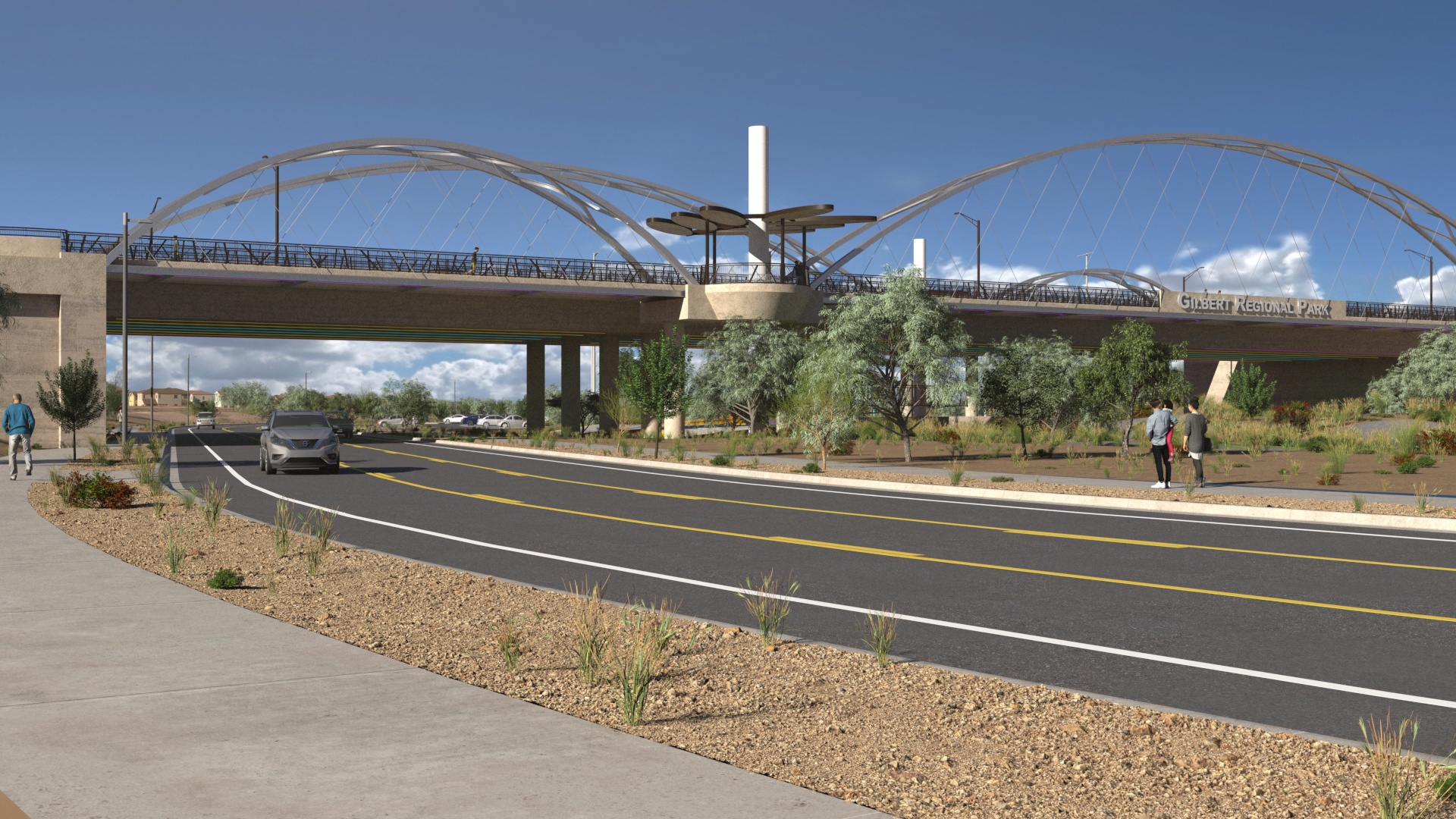 Park Bridge - Looking South from North