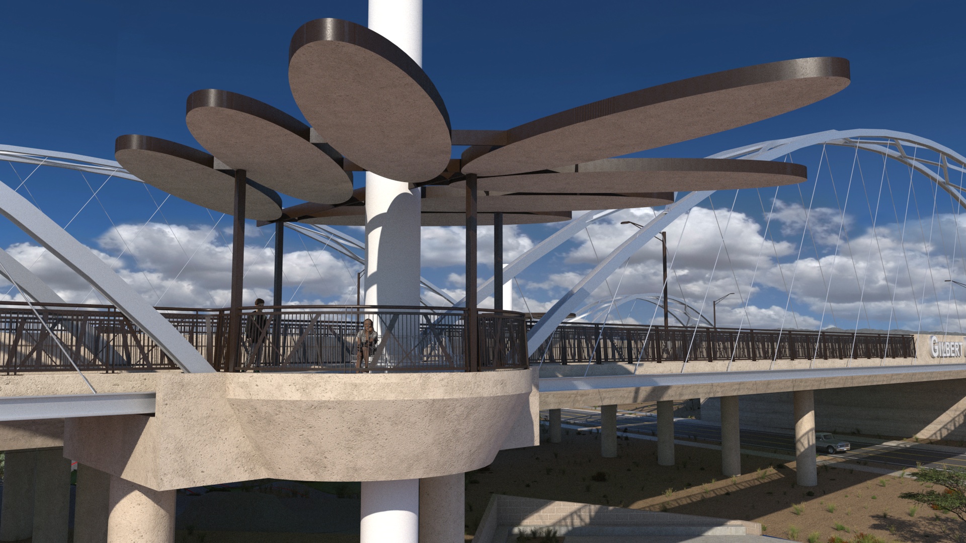 Park Bridge - Shade Structure