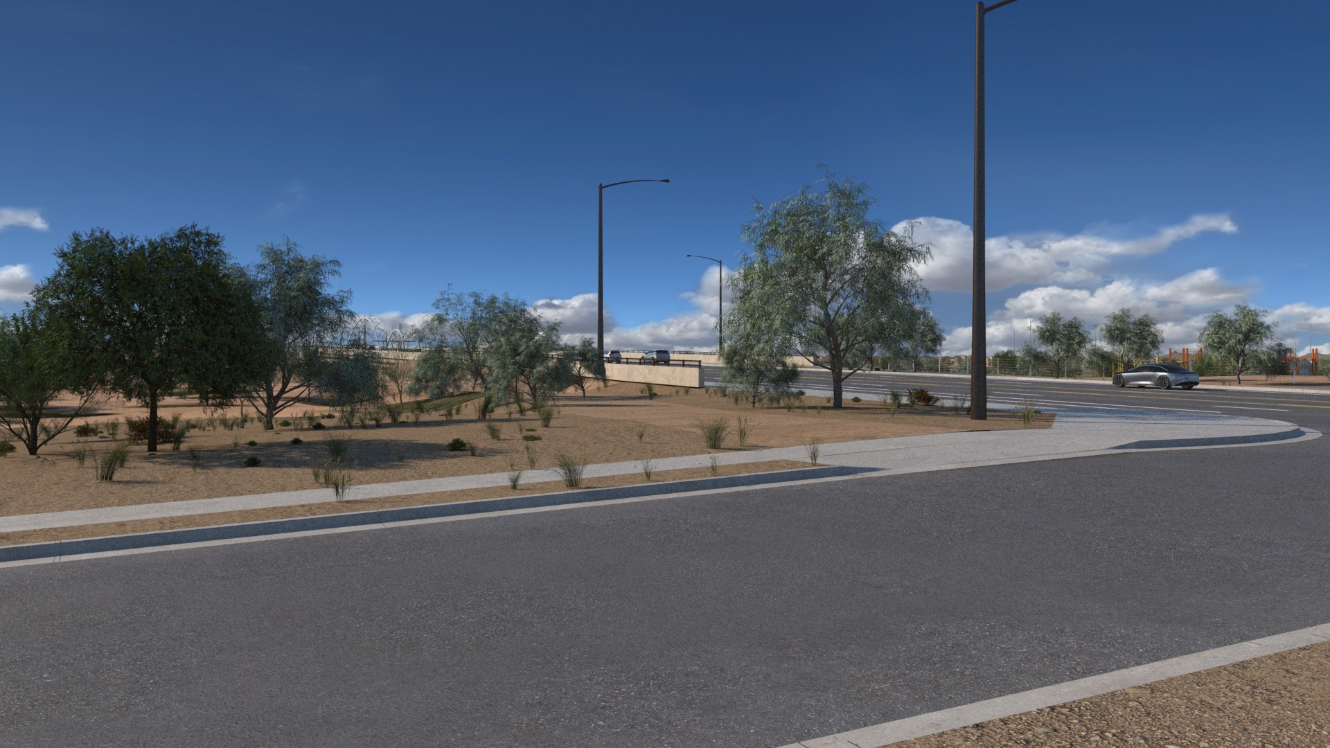 Banning Street at Ocotillo Road