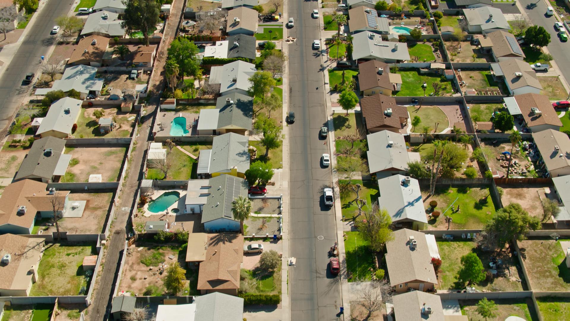 Aerial Photo of Gilbert, AZ Neighborhood