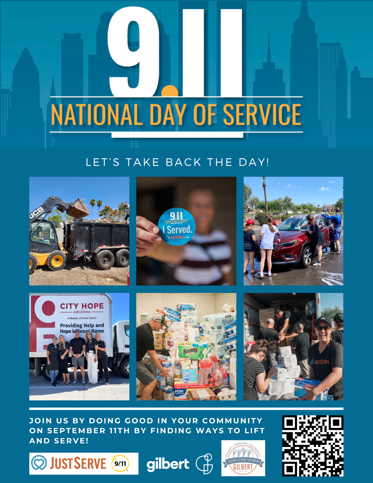 National Day of Service - Let's Take Back the Day!