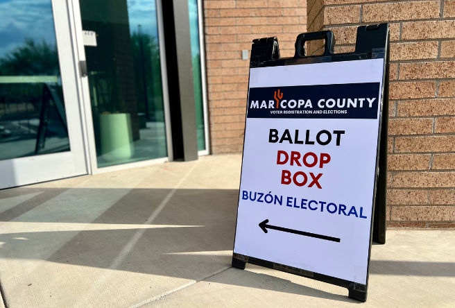 Ballot Drop Box Sign