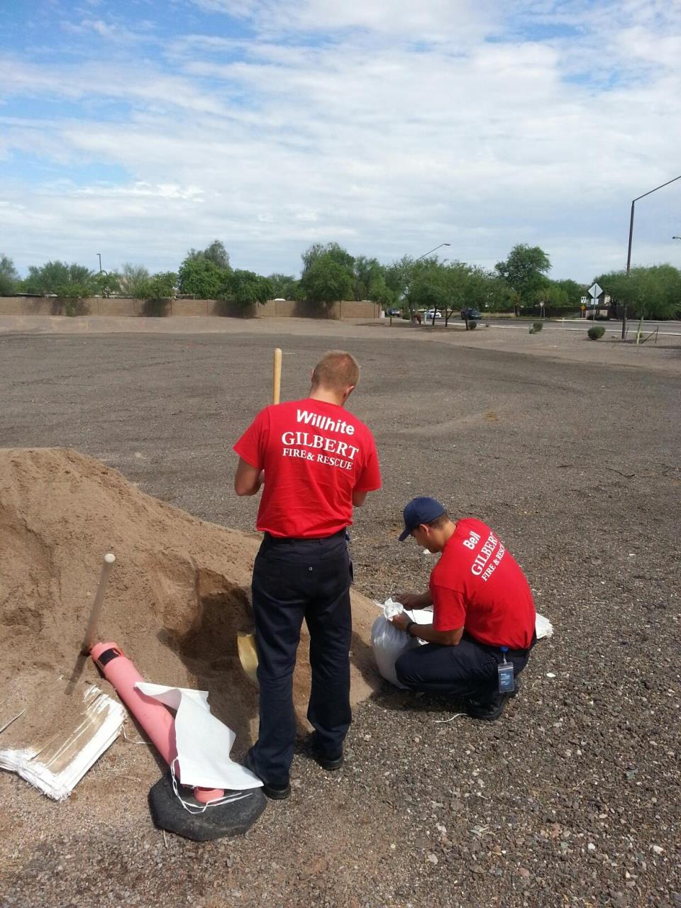 sandbags