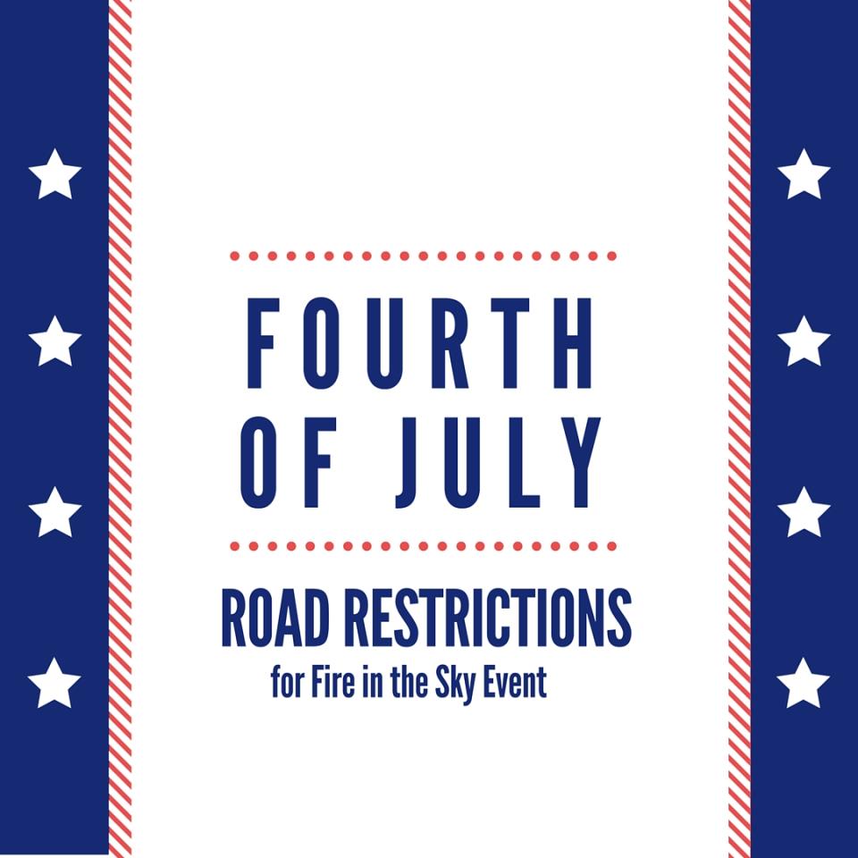 fourth of july road restrictions