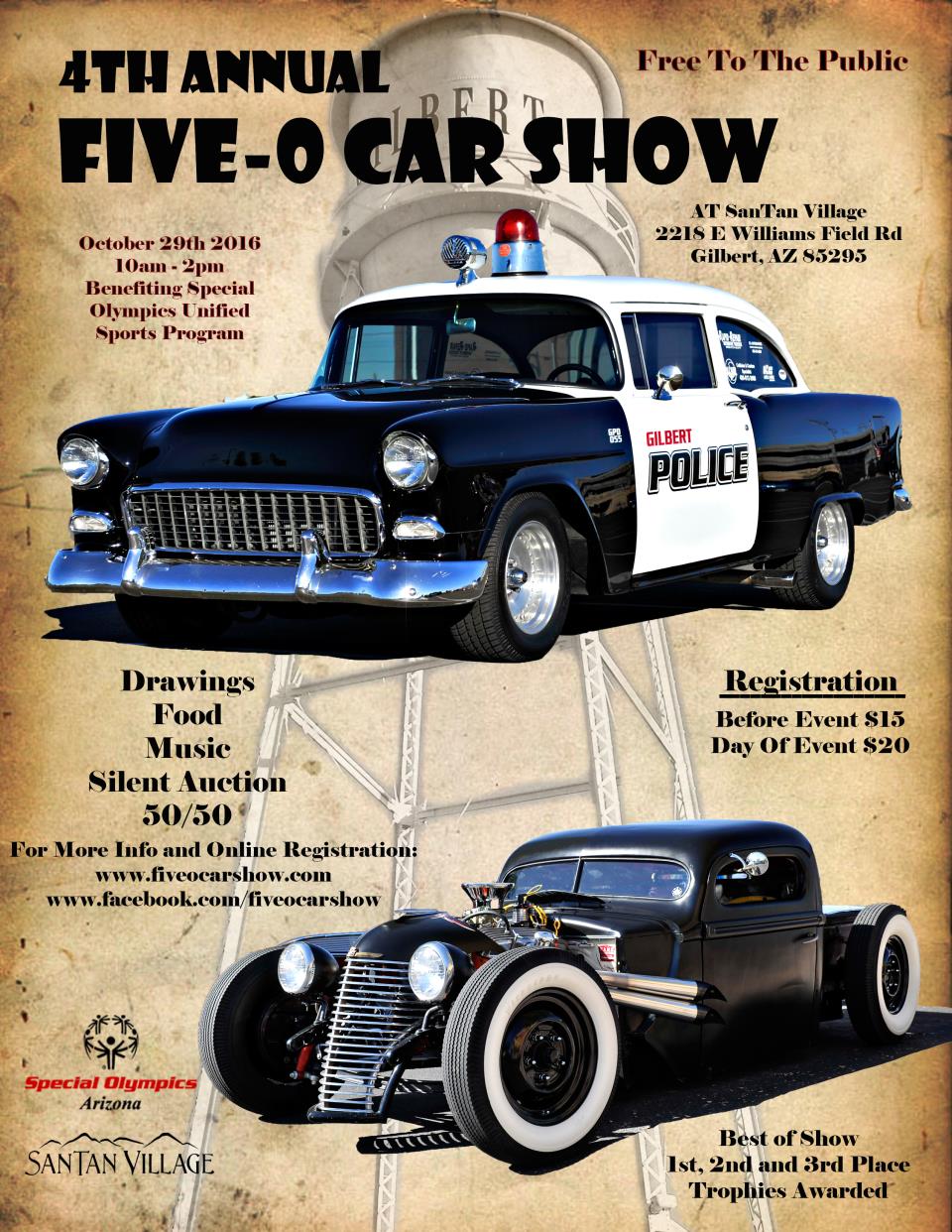 Five-O Car Show Flyer - 2016